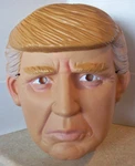 Adult Donald Trump Combover Leader Halloween Mask Costume Accessory. Fixed Price $7.99.