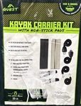 Quest Kayak Carrier Kit Up To 55LBS (with) Non-stick Pads. Fixed Price $31.00.