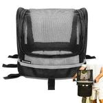 Anzome Dog Bike Basket Cover, Breathable Mesh Aluminum Frame Required, Black. Fixed Price $47.99.