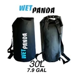 Wet Panda Waterproof Dry Bag Black 30L For Kayaking, Rafting, Fishing, Swimming. Fixed Price $14.99.