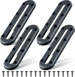 Hohean 4 Pack Kayak Track, 7 Inch Low Profile For Fishing Rod Holder. Fixed Price $35.20.