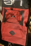 Ue Waterproof Roll-top Dry Bag Backpack Red/black Shoulder Straps Bungee Cord. Fixed Price $42.00.