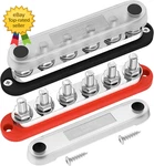300A Bus Bar 12V Marine Power Distribution Block 6 Studs Automotive Boat Cover. Fixed Price $37.77.