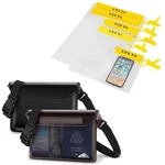 Heeta Waterproof Pouch Bag, Screen Touch Sensitive, Black & Gray Bundled With.... Fixed Price $39.74.