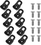 Lixada 10 Pack Kayak Eyelet Tie Down Loop Deck Fitting Bungee Cord Kit Rigging. Fixed Price $24.45.