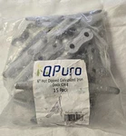New Qpuro 6" Dock CLEATS-15 Pack- Galvanized Cast Iron Boat. Fixed Price $24.99.