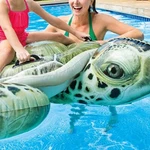 Realistic Sea Turtle Inflatable Pool Float: Animal Toy For Kids Heavy-duty. Fixed Price $12.99.