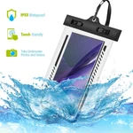 Smart Waterproof Case & Money Pouch, Fits All Phones, Neck Strap Included. Fixed Price $12.34.