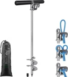 Benelabel 36" Sand Anchor For Boat Screw In Shallow Water, Bo.... Fixed Price $61.67.