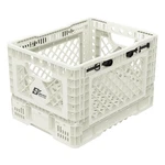 Heavy Duty Collapsible & Stackable Plastic Milk Crate - Snap Lock Foldable In.... Fixed Price $42.74.