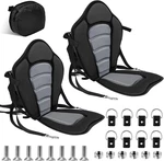 2 Pack Kayak Seats With Back Support Adjustable Sit On Top Padded Boat. Fixed Price $100.57.