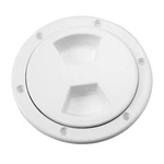 Autohaux 4 Inch Boat Inspection Deck Plate Hatch Marine Round White. Fixed Price $26.99.