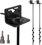 Vasgor 24 Mobile Home - Ground Screw In 2PCS (black). Fixed Price $42.93.