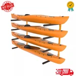 Vevor Wall Kayak Storage Rack, 4-CAPACITY Mounted Holders For. Fixed Price $114.00.