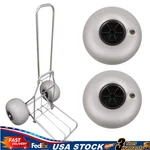 2PS 10IN Pneumatic Pvc Tire Beach Wheel Balloon F/ Kayak Dolly Cart. Fixed Price $45.37.
