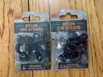 Nylon Eye Straps 6PK Stainless Steel - Hardware Included Lot X2PK Field & Stream. Fixed Price $6.99.