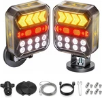Solar Wireless Trailer Lights Kit, Upgrade Rechargeable Tow Support. Fixed Price $116.24.