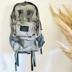 Mountaintop Silver Grey Hiking Camping Travel Outdoors Backpack Bag Pocket. Fixed Price $50.00.