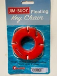 Jim Buoy Floating Life Ring Key Chain - White Orange. Fixed Price $21.99.