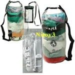 Earth Pak IPX5 Waterproof Transparent 10L Dry Bag W/waterpoof Phone Case. Fixed Price $14.36.