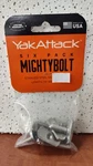 Yakattack Mightybolt (6 Pack) 1" Lenghth And 1/2" Wide Head MB10-12-6. Fixed Price $16.99.