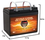 VMAX857 35AH Agm U1 Battery For Minn Kota Camo MAX-5 12V 45LB Trolling Motor. Fixed Price $97.95.