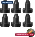 Tongass (6-PACK) Push-in 1/2" Kayak Drain Plugs Neoprene Rubber Scupper Fo. Fixed Price $15.25.