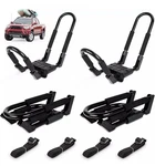 Ediors Roof 2 Pairs, 4PCS Folding Car Racks For Kayak, Canoe,. Fixed Price $64.95.