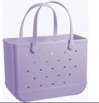 Bogg Bag Original Tote Lilac Shimmer Eva Waterproof Beach Pool Boat Large. Fixed Price $116.98.