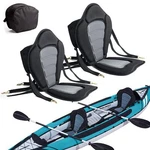 2 Pack Of Kayak Seat Deluxe Padded Canoe Backrest Sit Top Cushioned B.... Fixed Price $96.47.