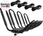 Kayak Roof Rack, 2 Pair J-bar With 4 Ropes. Heavy Duty Carr. Fixed Price $86.71.