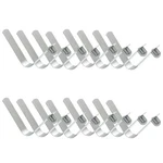 Aoserge 16 Pack Stainless Steel Spring Snap Clips For Kayak Paddle, Tent 8MM. Fixed Price $12.99.