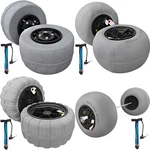 Vevor Balloon Beach Wheels Replacement Tires 9/13/15.7-INCH Pvc/tpu. Fixed Price $85.99.