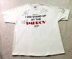 Vtg Riviera Las Vegas Improv Stand Up Comedy T-shirt Signed Pat Mcgreal Xl. Fixed Price $34.95.