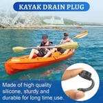 Kayak Accessories Urethane Drain Plug And Screw For Lifetime Scupper Pl.... Fixed Price $14.95.