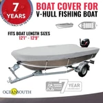 Hull Fishing Boat Cover Waterproof Heavy Duty 12'1" - 12'9". Fixed Price $85.39.