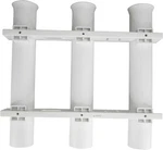 Pactrade Marine Boat White Uv Stabilized Plastic Fishing Rod Holder Three Tube. Fixed Price $21.95.