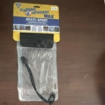 Seattle Sports Waterproof Gear Case Clear/black Universal W/ Strap 6.5X4.25". Fixed Price $5.00.