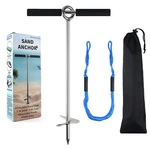 Sand Anchor For Boat Beach With Bungee Dock Line To Hold. Fixed Price $31.39.