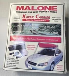 Malone Universal Roof Top Kayak Carrier Transport Kit MPG154. Fixed Price $15.00.