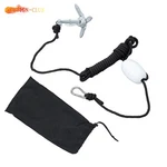 New For Canoe Kayak Raft Fishing Trips Silver Folding Grapnel Anchor Kit 1.5LB. Fixed Price $15.42.