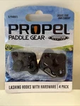 Propel Paddle Kayak Lashing Hook/bungee Kit Hardware 4 Pack Rigging Dock. Fixed Price $5.69.