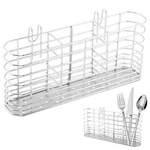304 Stainless Steel Utensil Holder,kitchen Organizer With 3DIVIDED Co.... Fixed Price $14.99.