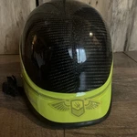 Wrsi Trident Whitewater Helmet S/m Lime Green Carbon Look Kayak Raft Sup. Fixed Price $49.99.