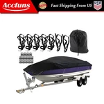 New 210D Trailerable Boat Cover 12FT For Jon Beam Width Up To 56IN. Fixed Price $22.89.