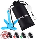 Moclear Kayak Anchor Kit 1.5/3.5LB Folding Grapnel Marine Boat. Fixed Price $34.99.