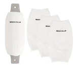 Rockville C44516W 4-PACK 4.5"TO White Boat Fender Covers Uv/abrasion Resistan. Fixed Price $29.95.