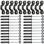 Clio 10 Pcs Pad Eyes Kit With 20 Tri-grip Rivet For Kayaks. Fixed Price $14.19.