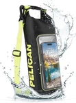 Pelican Marine IP68 Waterproof Dry Bag - Roll Top 2L, Black/yellow. Fixed Price $64.97.