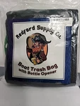 Redford Supply Inc Boat Trash Bag With Bottle Opener - Large Opening 7.5". Fixed Price $19.99.